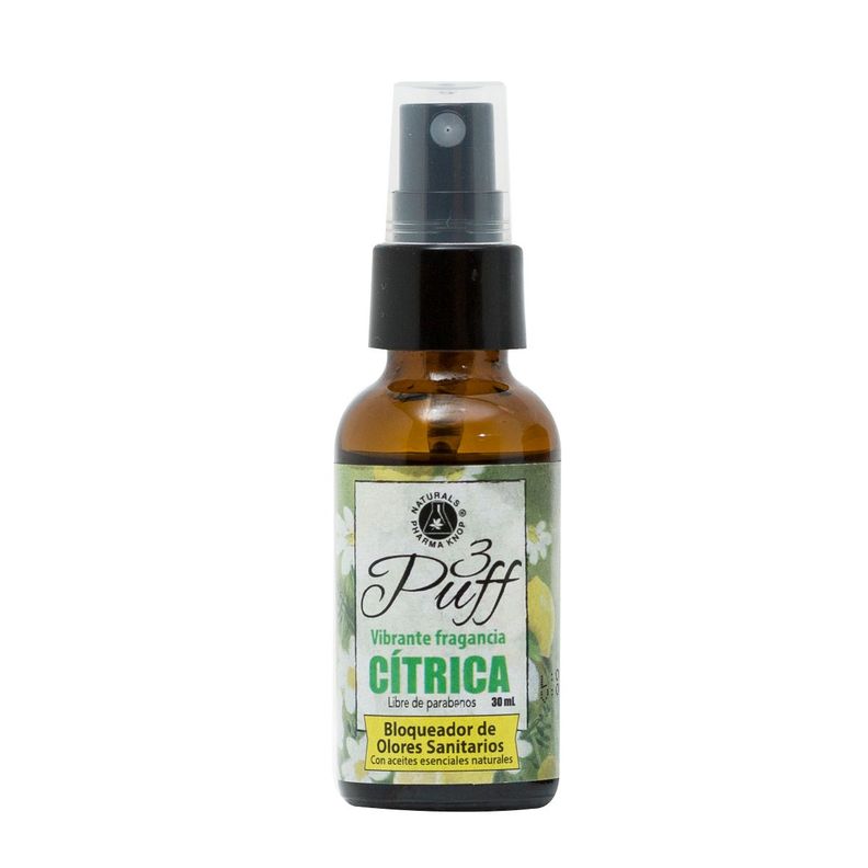3 Puff Bloqueador De Olores Cítrico Pet 30 Ml Pharma Knop-0
