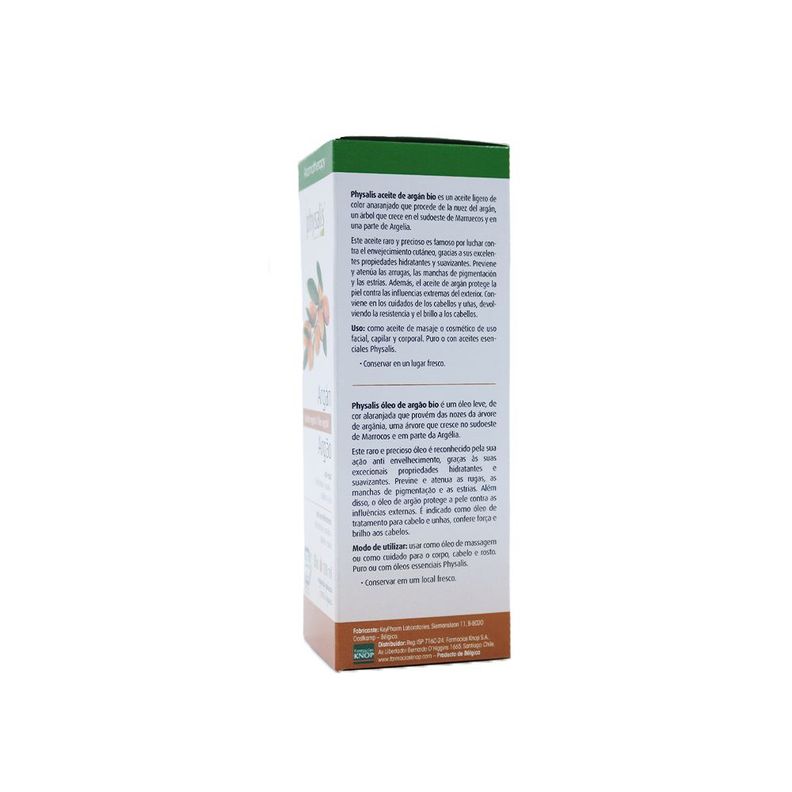 Aromaterapia Aceite Argán Orgánico 100 Ml Physalis-3