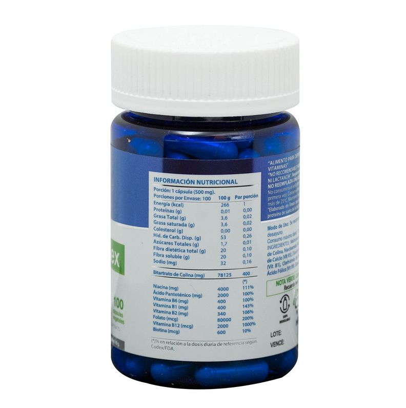 Natural B-complex 426 Mg X 100  Natblue-1