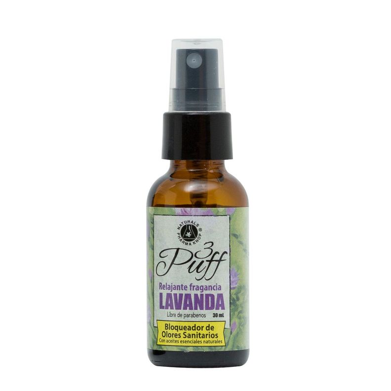 3 Puff Bloqueador De Olores Lavanda Pet 30 Ml Pharma Knop-0