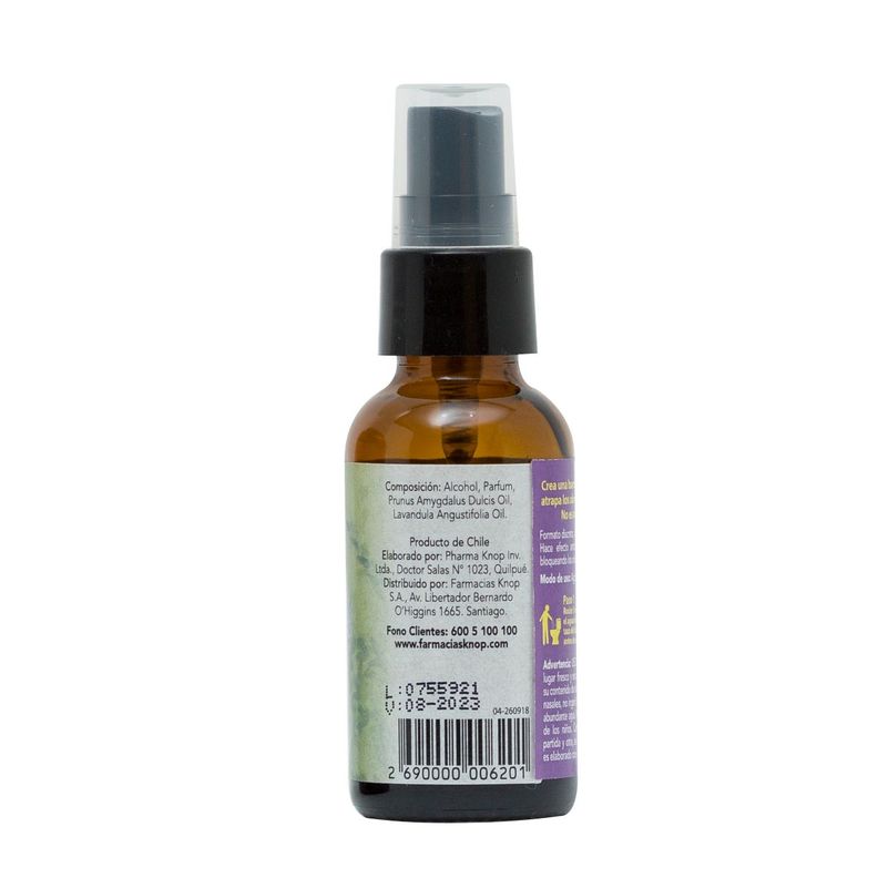 3 Puff Bloqueador De Olores Lavanda Pet 30 Ml Pharma Knop-2