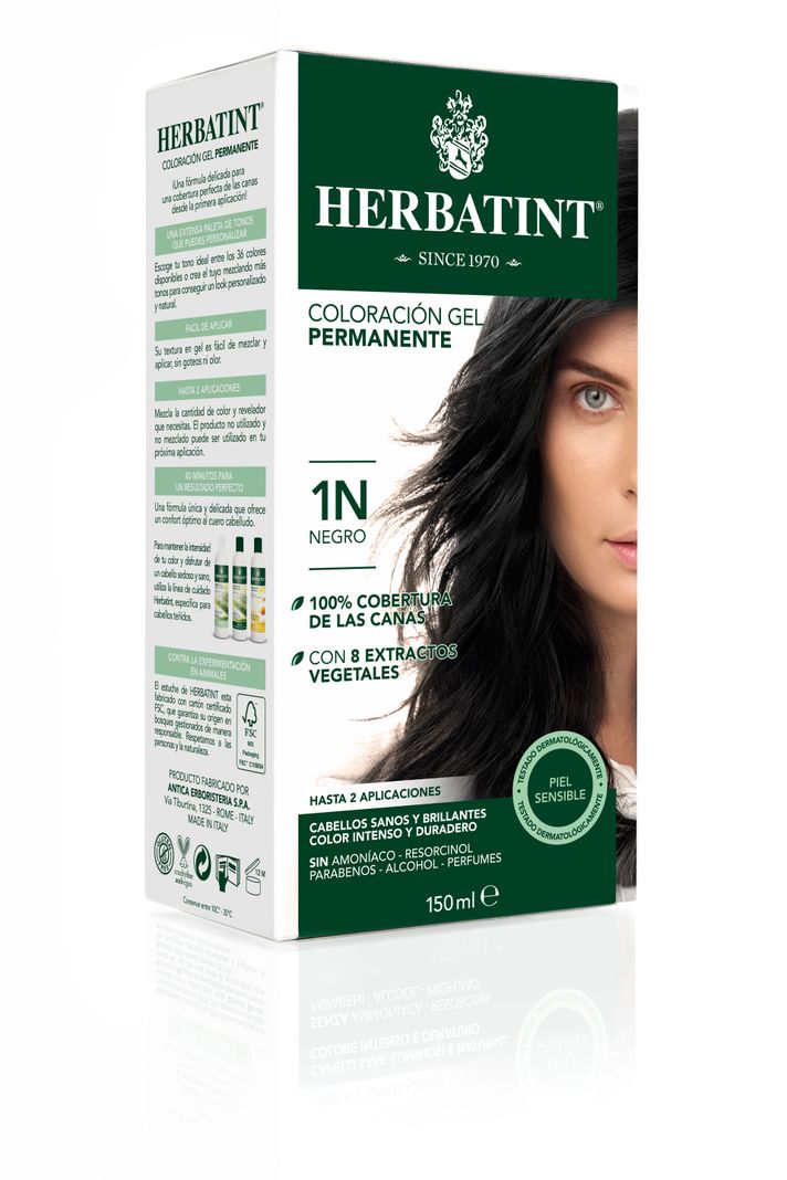 Tintura Permanente 1N Negro Herbatint-0