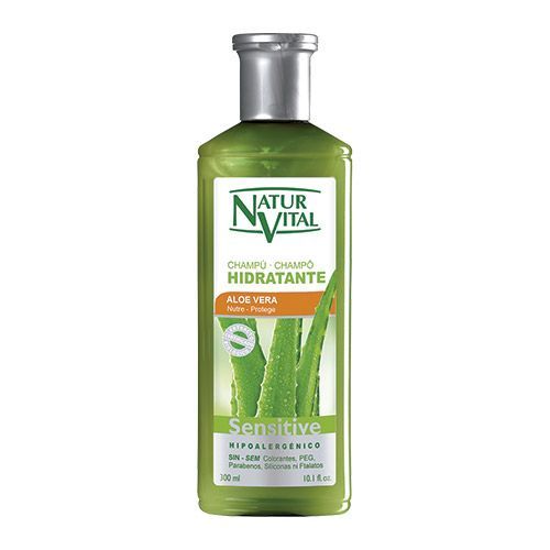 Shampoo Sensitive Aloe Vera 300 Ml-  Natur Vital-0