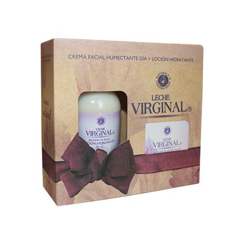 Pack Loción 250 Ml + Crema De Día 50 G Leche Virginal-1