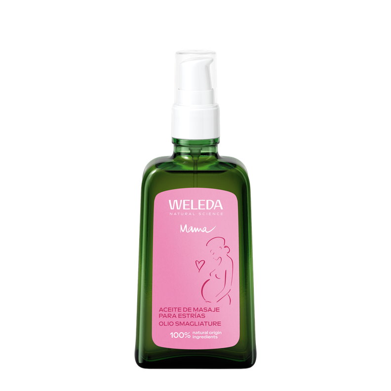 Aceite Para Prevenir Estrias 100 Ml Weleda Transparente