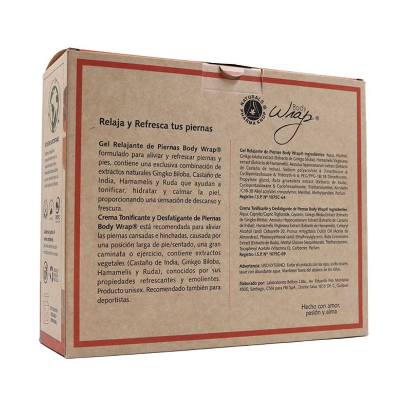 Pack Gel Relajante Piernas Cansadas 250 Ml Pharma Knop-1