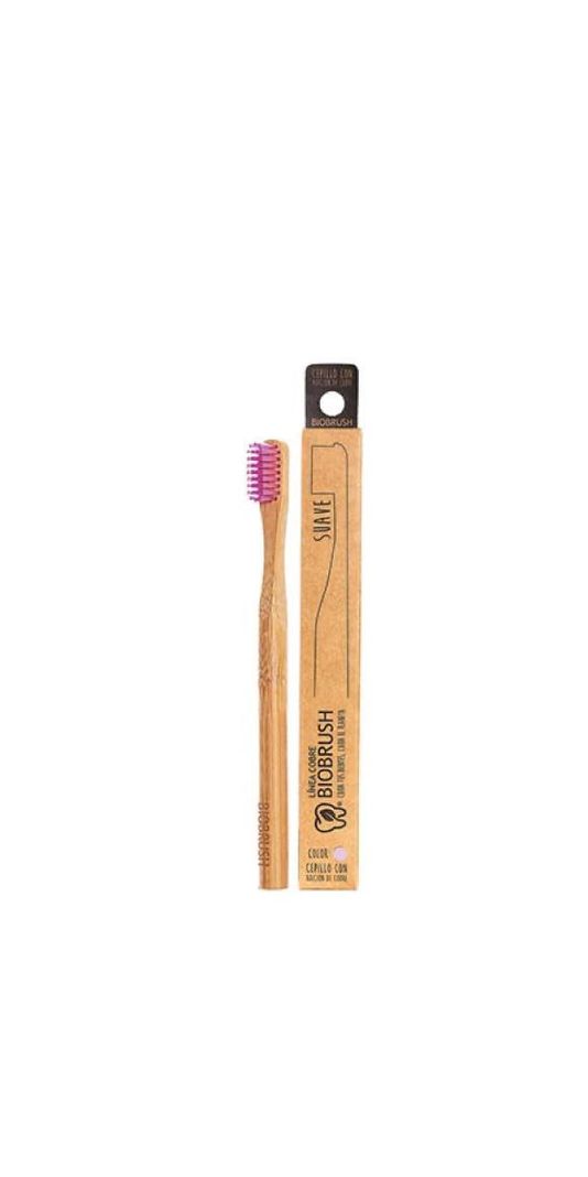 Cepillo De Dientes Biodegradable Morado 1 Un Biobrush-1