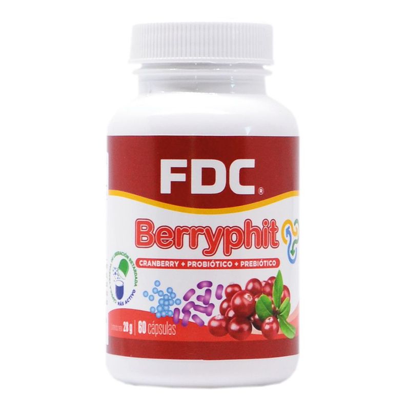 Berryphit x 60 capsulas FDC Transparente