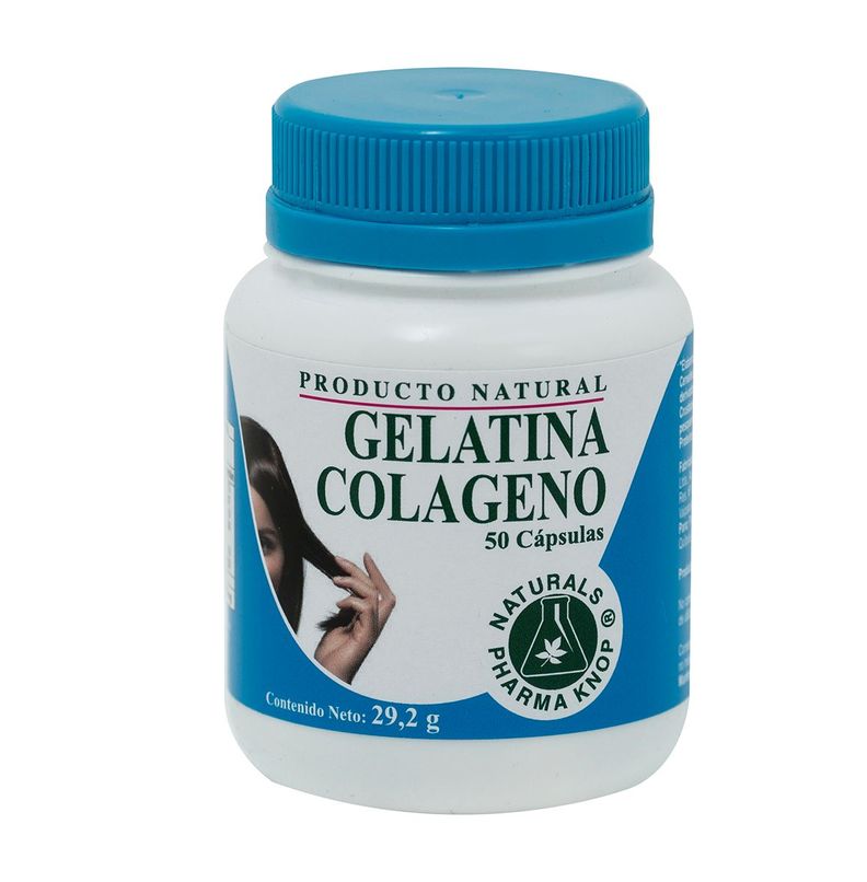 Gelatina Colageno 470 mg x 50 Transparente