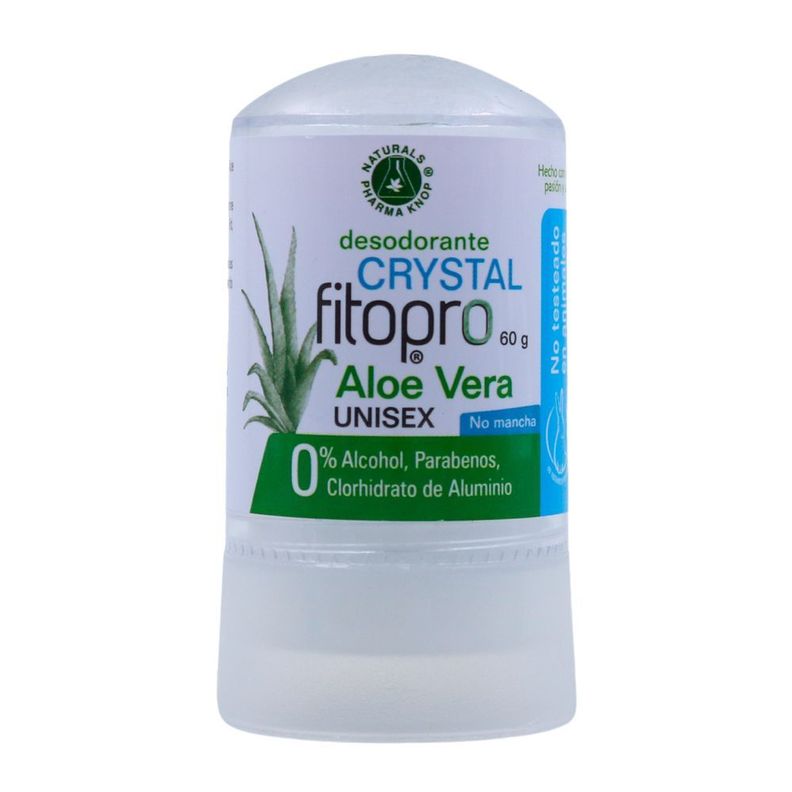 Desodorante barra crystal aloe vera 60 g - Fitopro-0