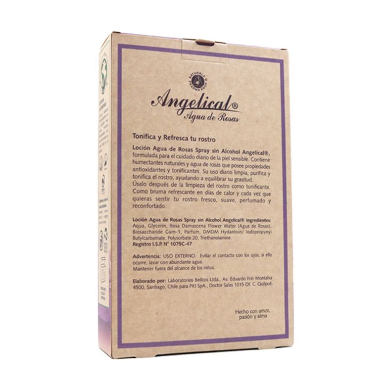 Pack Agua de Rosas sin Alcohol 2un 220 mL - Angelical-1