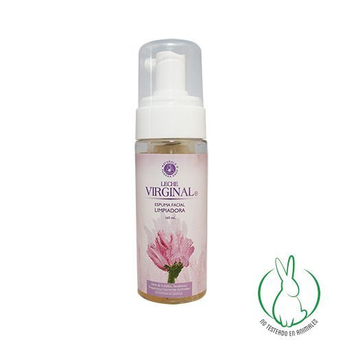 Espuma Facial Limpiadora 160 Ml Leche Virginal-1