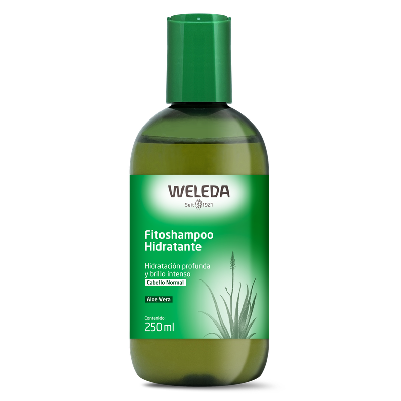 Fitoshampoo Hidratante De Aloe Vera Weleda Transparente