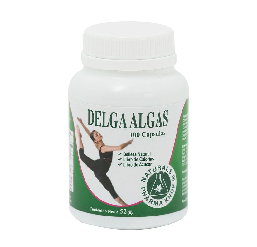 Delga Algas 420 mg x 100 Transparente