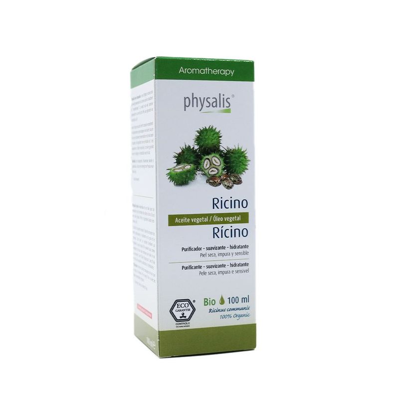 Aromaterapia Aceite  Ricino Orgánico 100 mL physalis-0