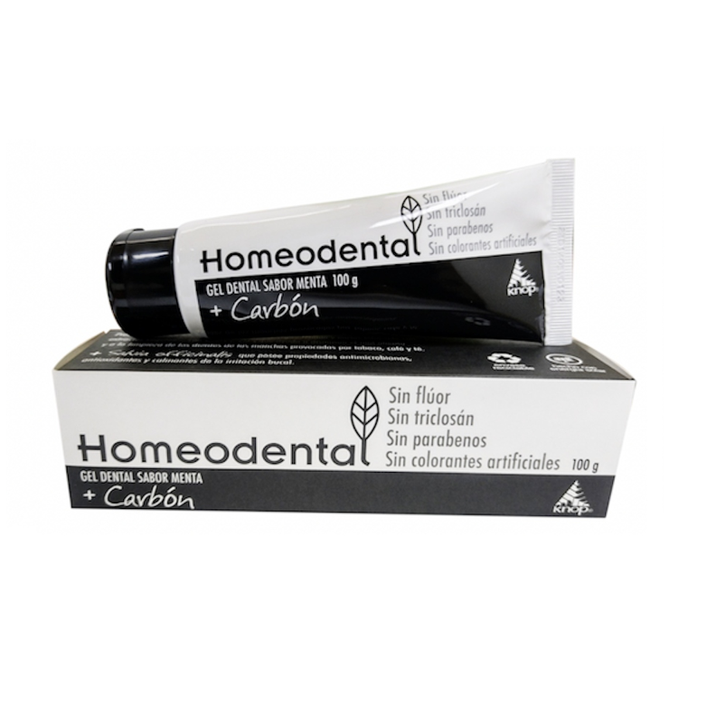 Pasta Dental Gel C/Carbón 100 G, Homeodental-0