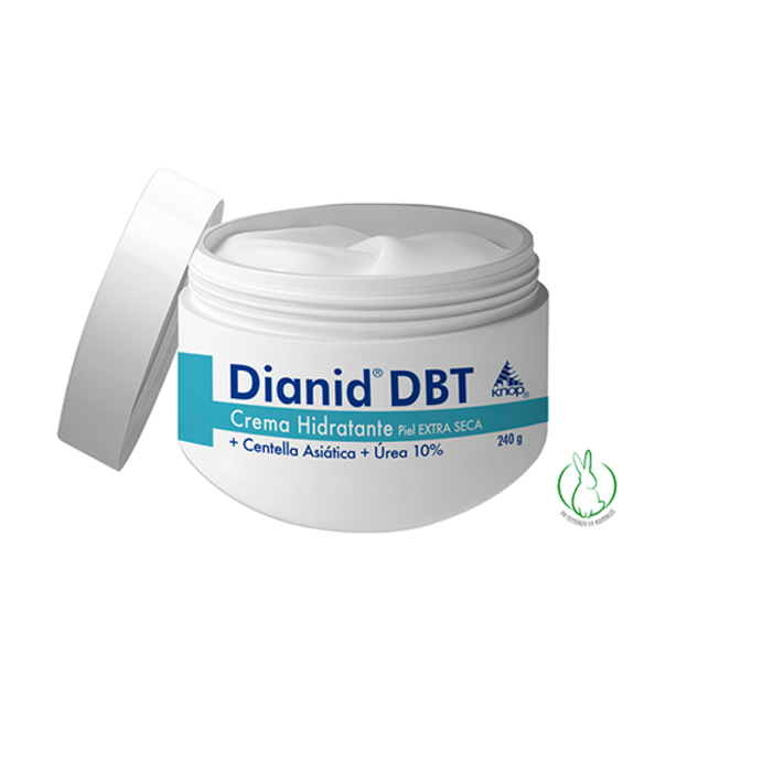 Crema Hidratante UREA 10% 240 G, Dianid DBT Transparente