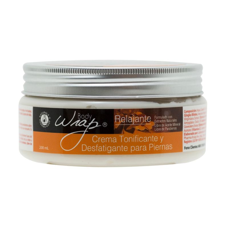 Cr Tonificante Y Desfatigante Piernas 200 Grs Pharma Knop Transparente