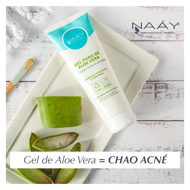 Gel Aloe Vera Puro 99% 200 Ml Naay-1