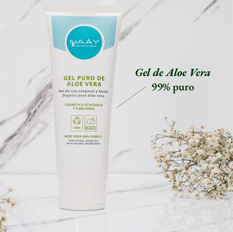 Gel Aloe Vera Puro 99% 200 Ml Naay-2