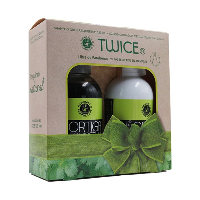 Pack Ortiga Equisetum Shampo & Acondicionador 250 Ml Twice-0