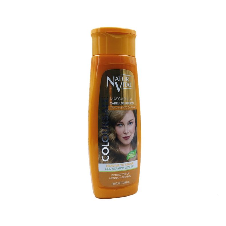 Mascarilla Henna Rubio Natur Vital Transparente