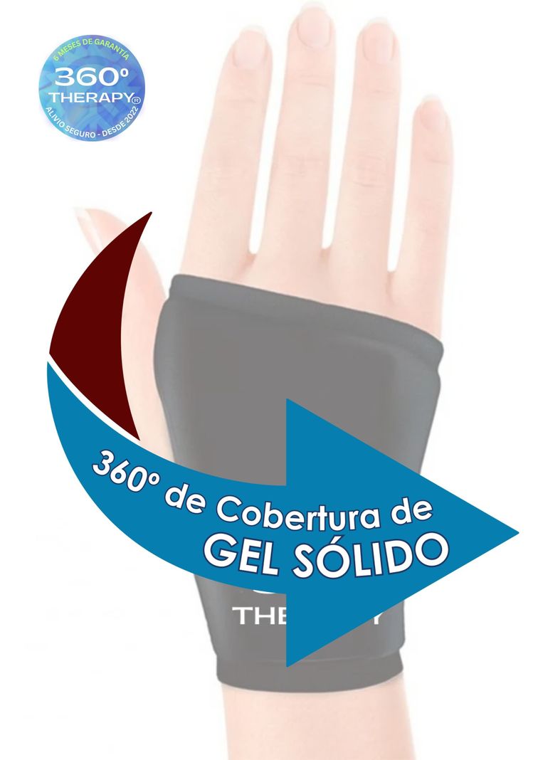 Compresa de Gel Sólido para Alivio de Muñeca y Mano (Tunel Capiano)-2