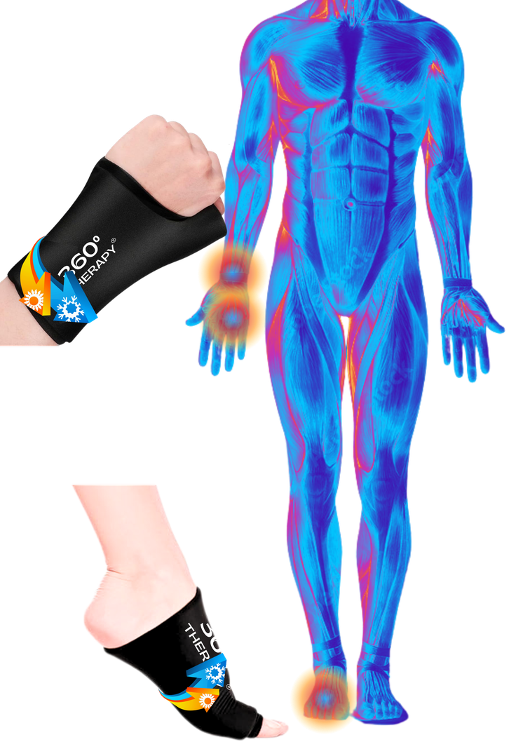 Compresa Gel Sólido para Alivio de Manos y Pies. Frío y Calor-0