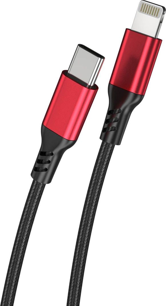 Cable C/Lightnig AC650 2m roj -2