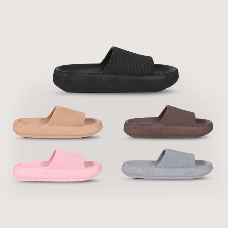Sandalia Airy Colores Unisex Negro 35