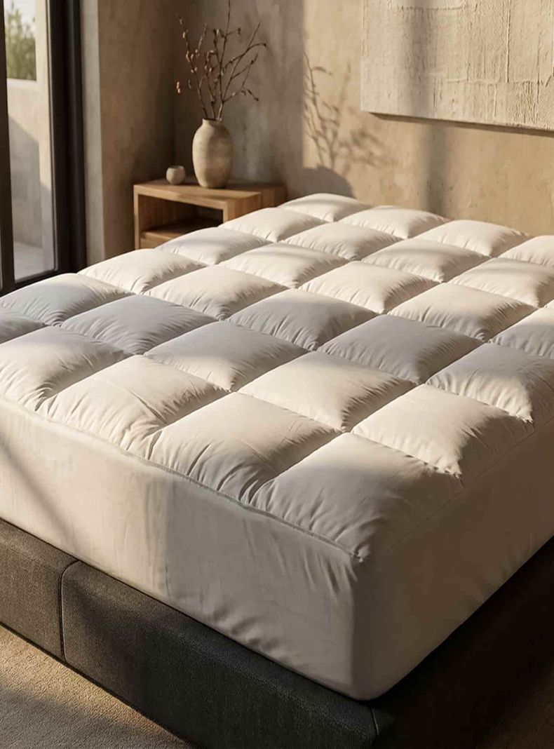 Cubre Colchon | Topper Haven | 2 plazas  Blanco