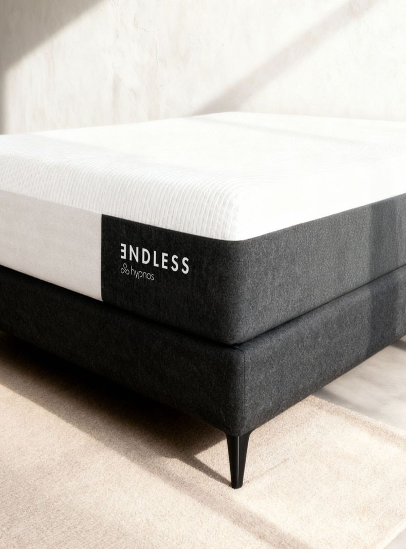 Cama Europea Premium Endless King Hypnos Blanco
