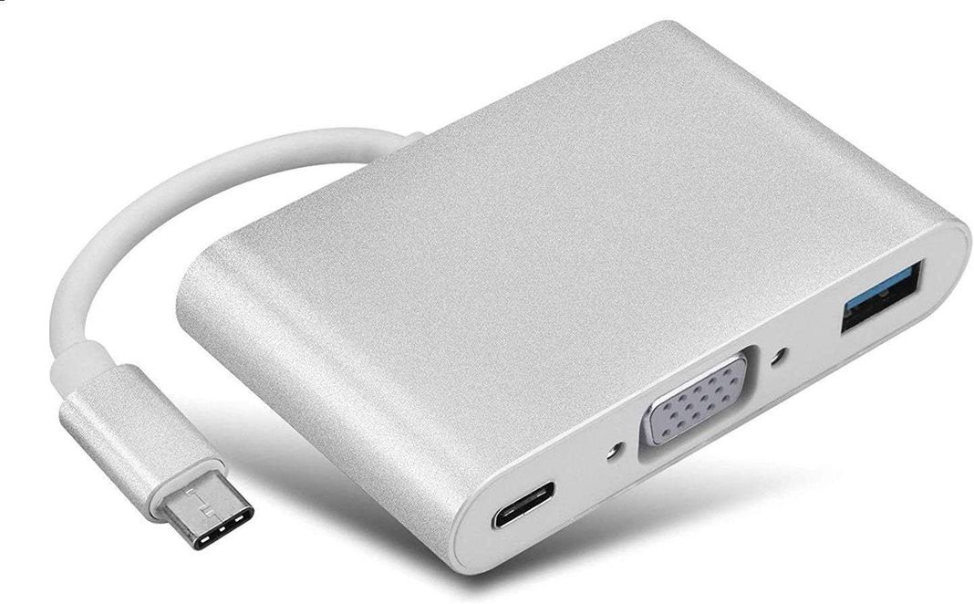 Adaptador Hub Tipo C Usb C A Vga 4k Usb 3.1 Tipo C Notebook-3