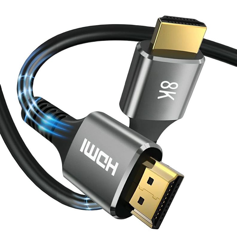 Cable Hdmi 8k De 3 Metros Ultra Hd V2.1 De Alta Velocidad-1