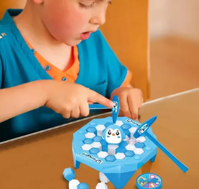 Juego De Mesa Save The Penguin Trap Mini Salva Al Pingüino-1