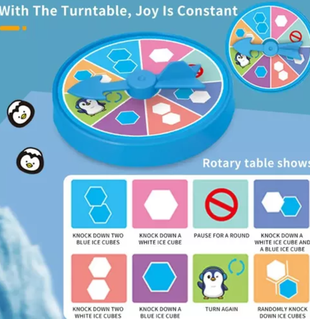 Juego De Mesa Save The Penguin Trap Mini Salva Al Pingüino-3