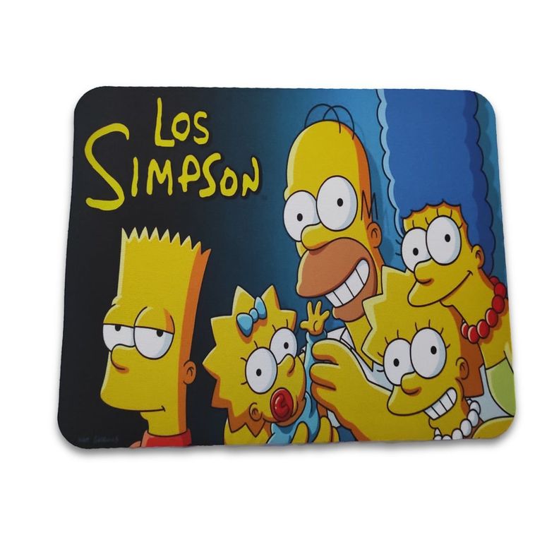 Mouse Pad Diseño  Los Simpsons-0