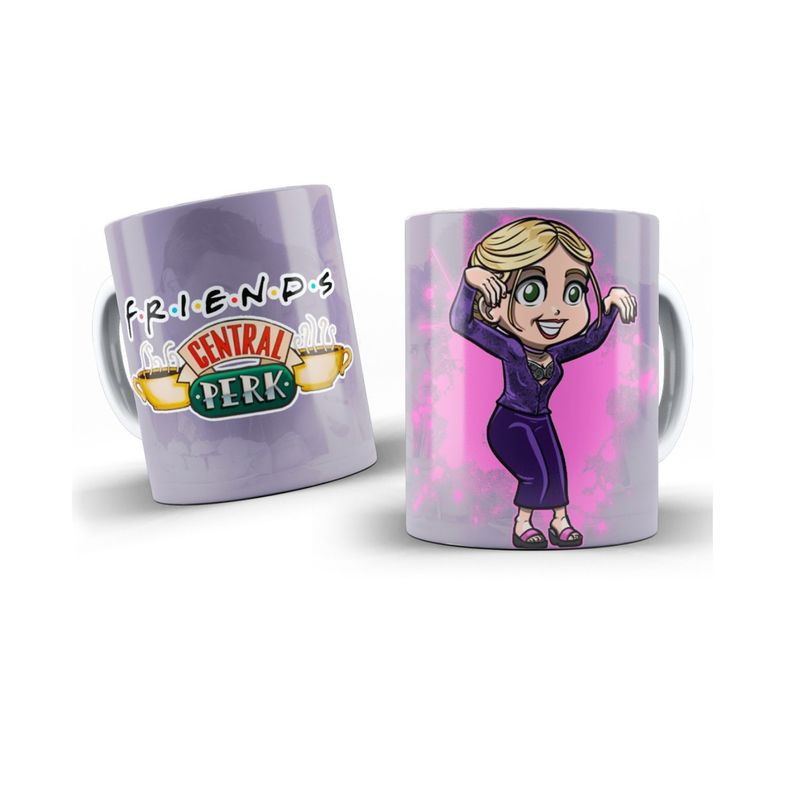 Taza 11 onzas Ilustración friends -0