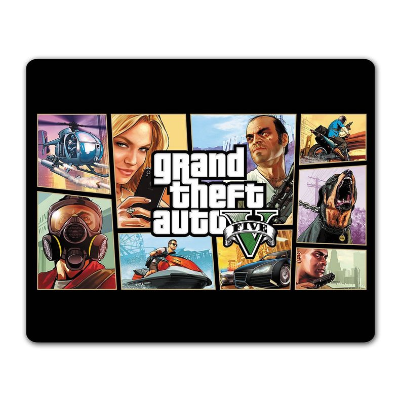 Mouse Pad Diseño GTA V -0