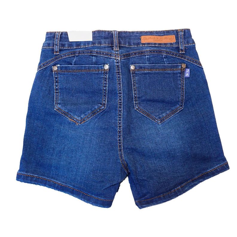 Falda Short Niña Juvenil Pretina Alta Cómodas Elasticadas -5