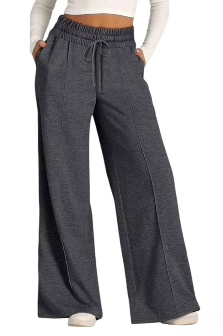 Pantalón Buzo Algodón Palazzo Oversize Elasticados - Wide Leg-2