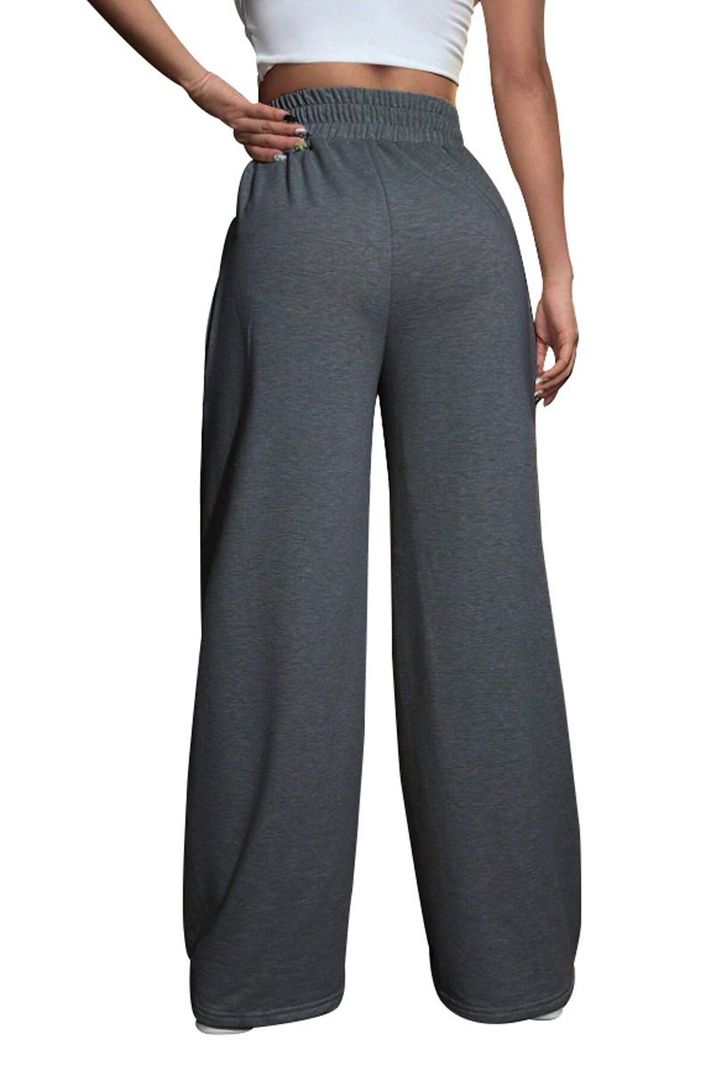 Pantalón Buzo Algodón Palazzo Oversize Elasticados - Wide Leg-7