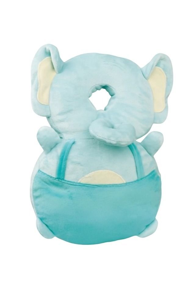 Almohada Bebe Antigolpe  Color  Azul-0