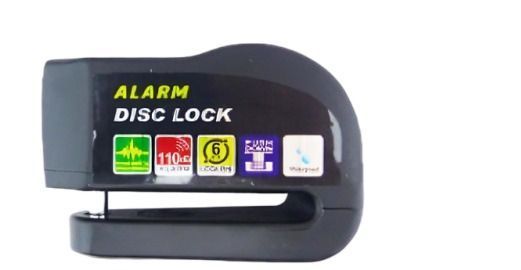CANDADO PARA FRENO DISCO CON ALARMA MOD.WR71 -2