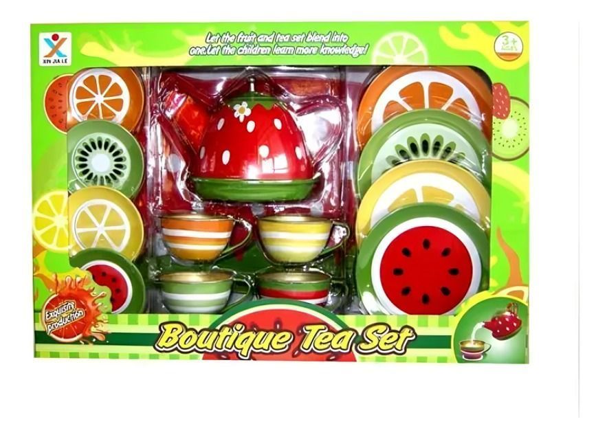 set Tetera fruta metalico infantil-0