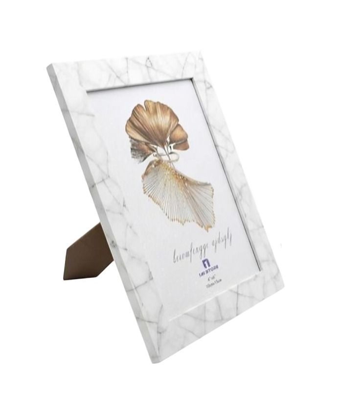 Marco de Mármol Blanco GH3112 (10x15 cm  4x6 Pulgadas)-1