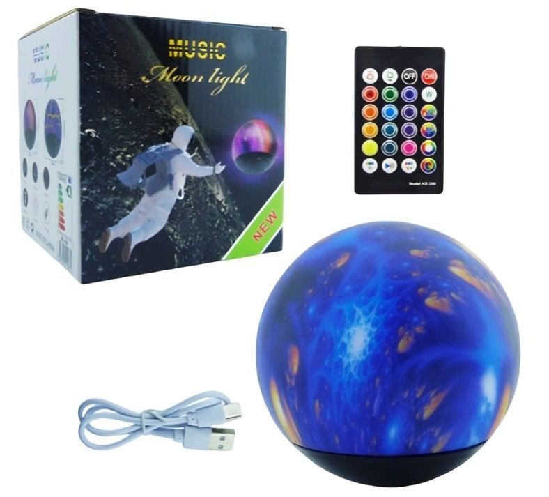 PARLANTE RECARGABLE MOD.PLANETA USB CON LED-1