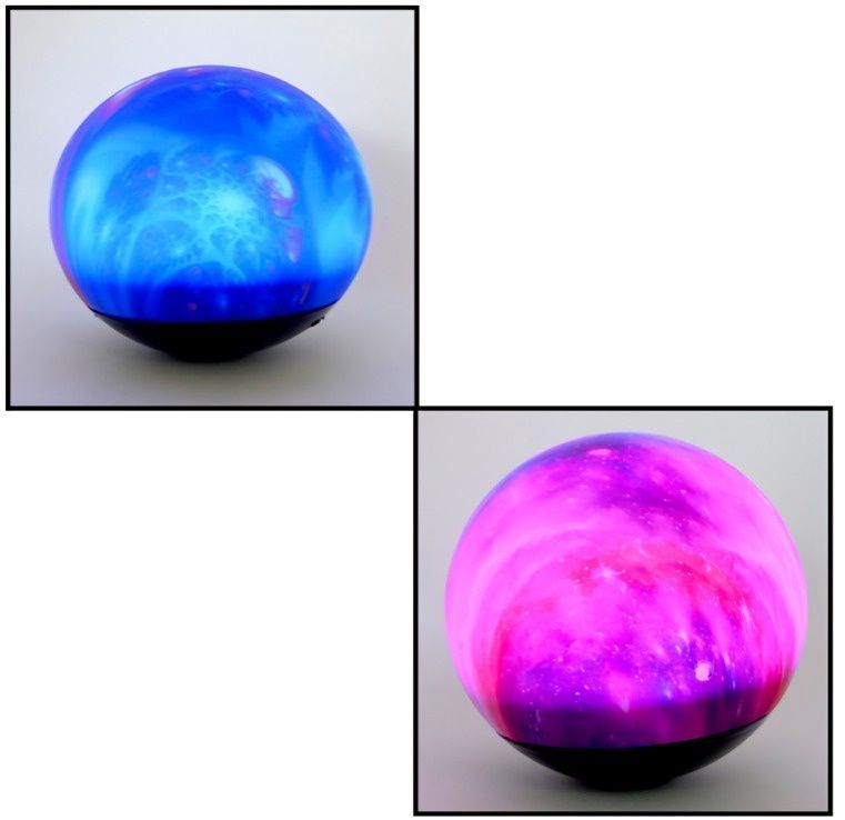 PARLANTE RECARGABLE MOD.PLANETA USB CON LED-2