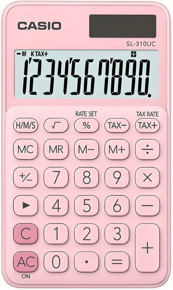 Calculadora CASIO tipo mini escritorio SL-310C  -1