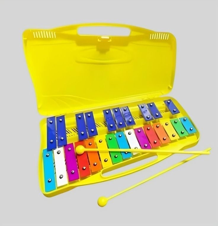 Metalófono 25 Notas Cromático Infantil -1